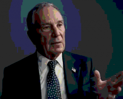 Bloomberg has taken on environmental issues. 